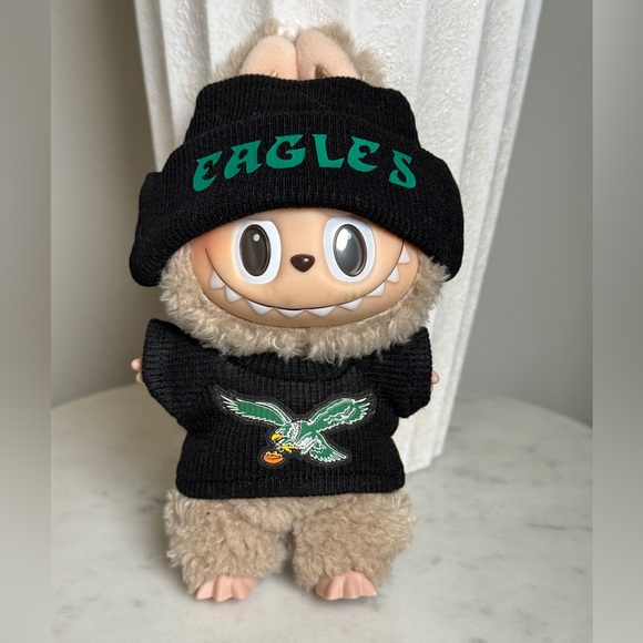 Labubu Outfit Set EAGLES 🦅 - choose your color - handmade - Picture 3 of 3